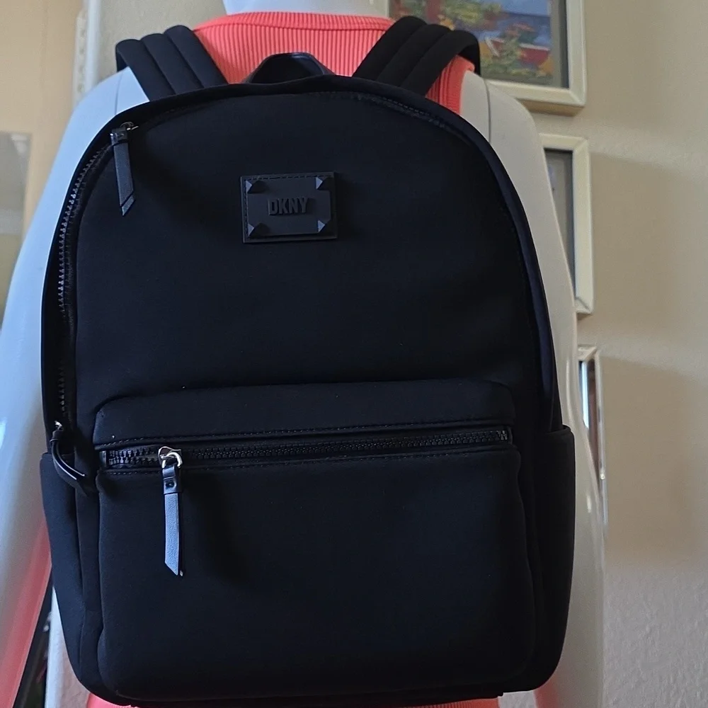 Black DKNY Backpack.‎ NWT